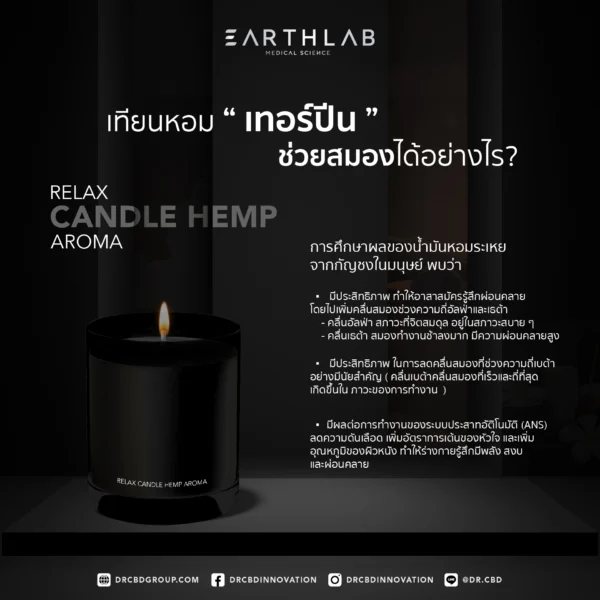Hemp Aroma Candle 4