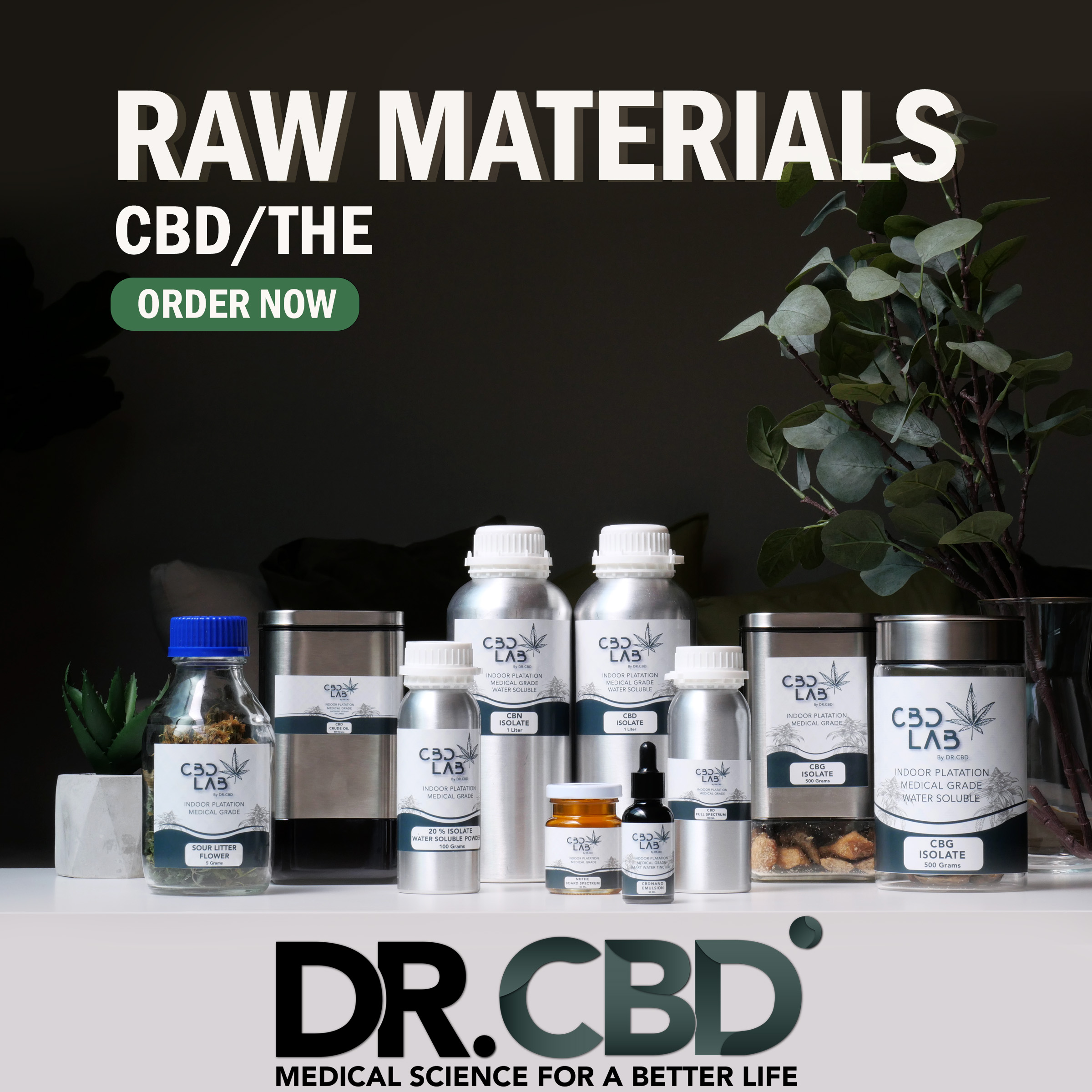 CBD Raw Materials