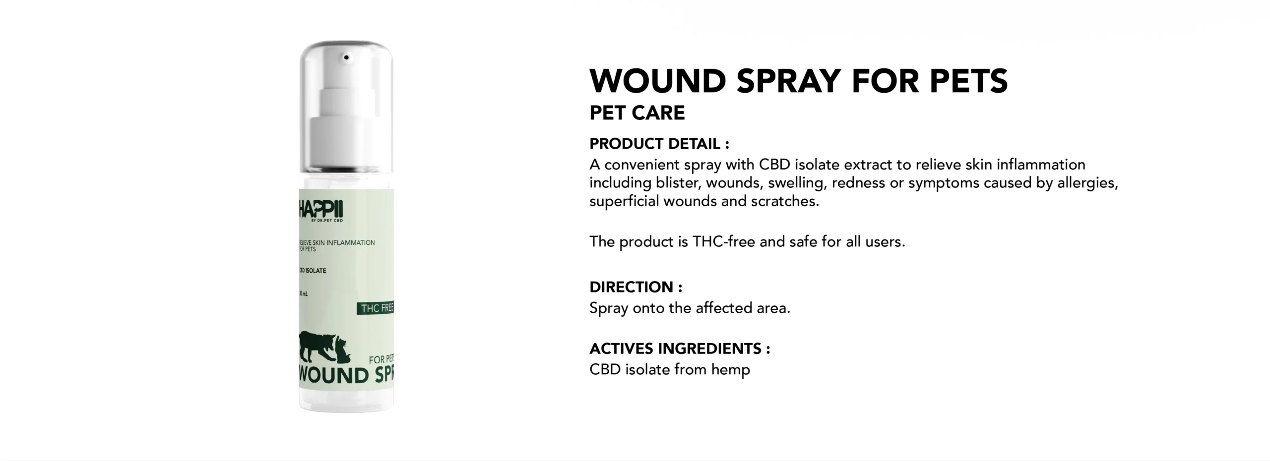 Wound Spray For Pet