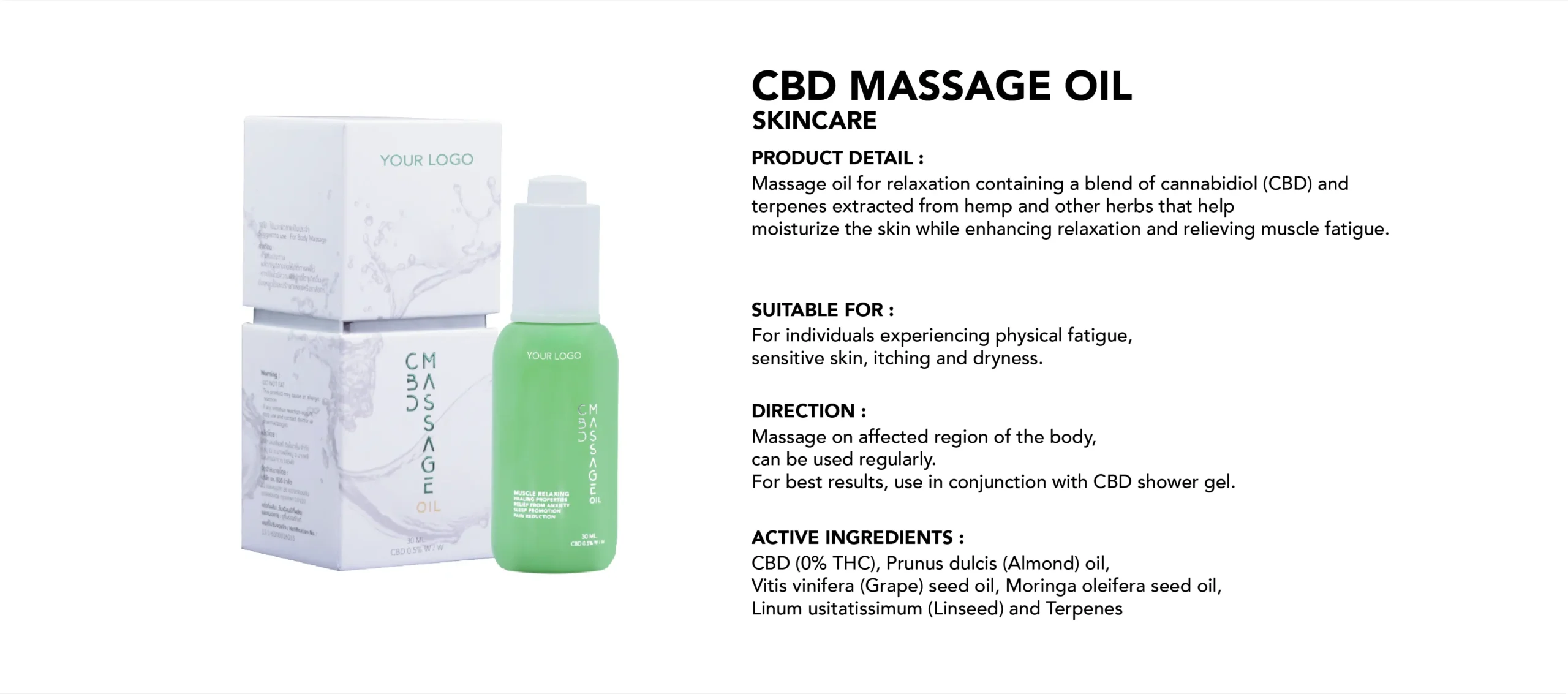 CBD Massage Oil