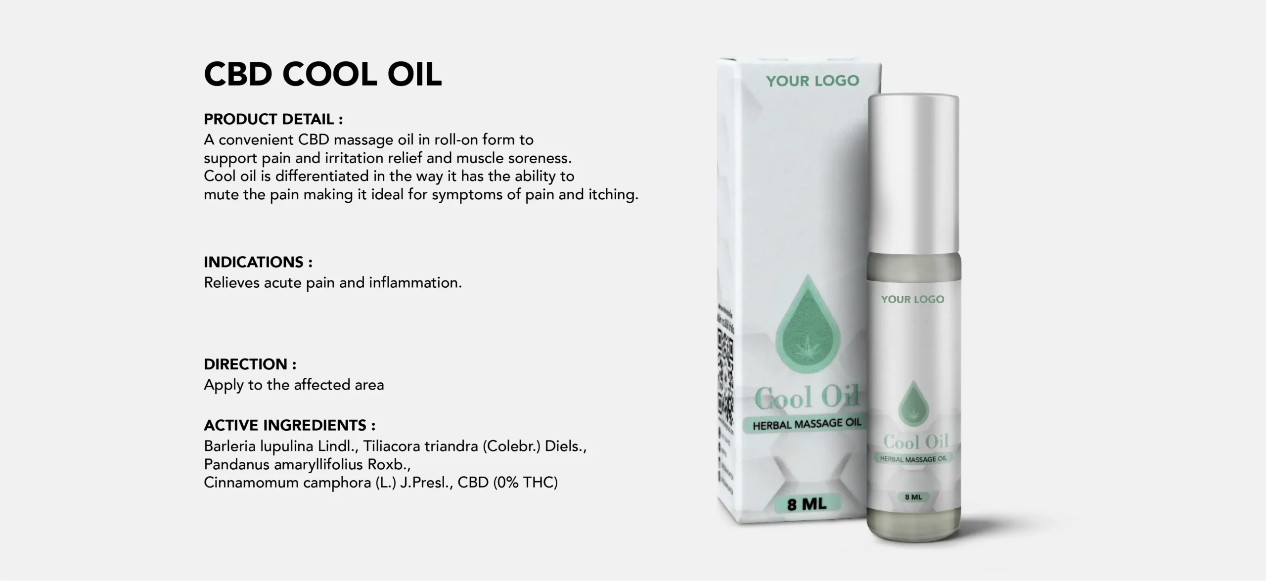 CBD Cool Oil